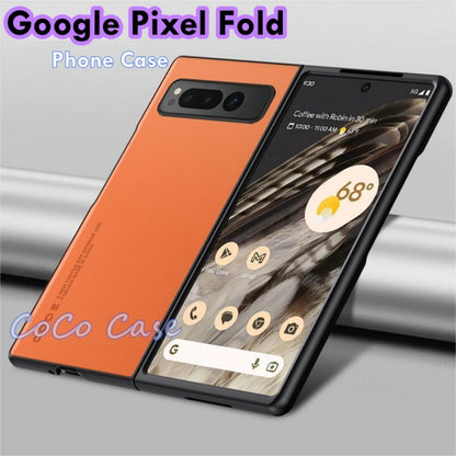 For Google Pixel Fold Cover Silicone Professional Full Case Classic Simple Solid Color Phone Case Cover sweatproof
