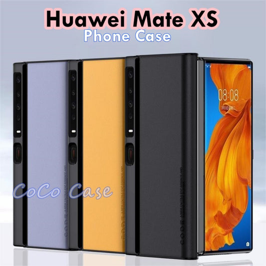 For Huawei Mate XS Cover Silicone Professional Full Case Classic Simple Solid Color Phone Case Cover sweatproof