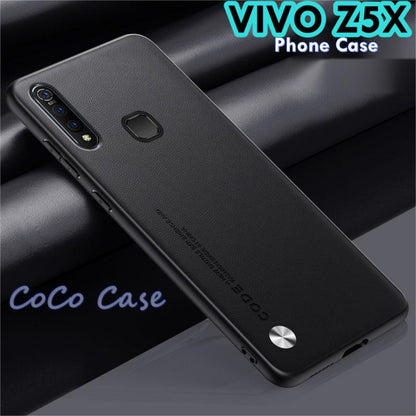For VIVO Z5X Cover Silicone Professional Full Case Classic Simple Solid Color Phone Case Cover sweatproof
