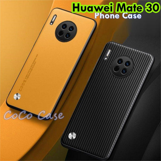 For Huawei Mate 30 Cover Silicone Professional Full Case Classic Simple Solid Color Phone Case Cover sweatproof