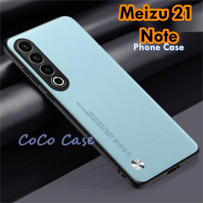 For Meizu 21 Note Cover Silicone Professional Full Case Classic Simple Solid Color Phone Case Cover sweatproof