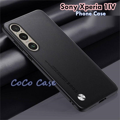 For Sony Xperia 1IV Cover Silicone Professional Full Case Classic Simple Solid Color Phone Case Cover sweatproof