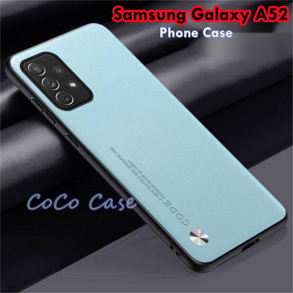 For Samsung Galaxy A52 Cover Silicone Professional Full Case Classic Simple Solid Color Phone Case Cover sweatproof