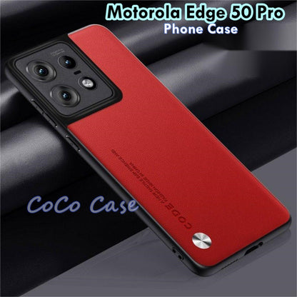 For Motorola Edge 50 Pro Cover Silicone Professional Full Case Classic Simple Solid Color Phone Case Cover sweatproof