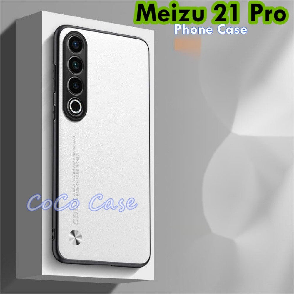 For Meizu 21 Pro Cover Silicone Professional Full Case Classic Simple Solid Color Phone Case Cover sweatproof