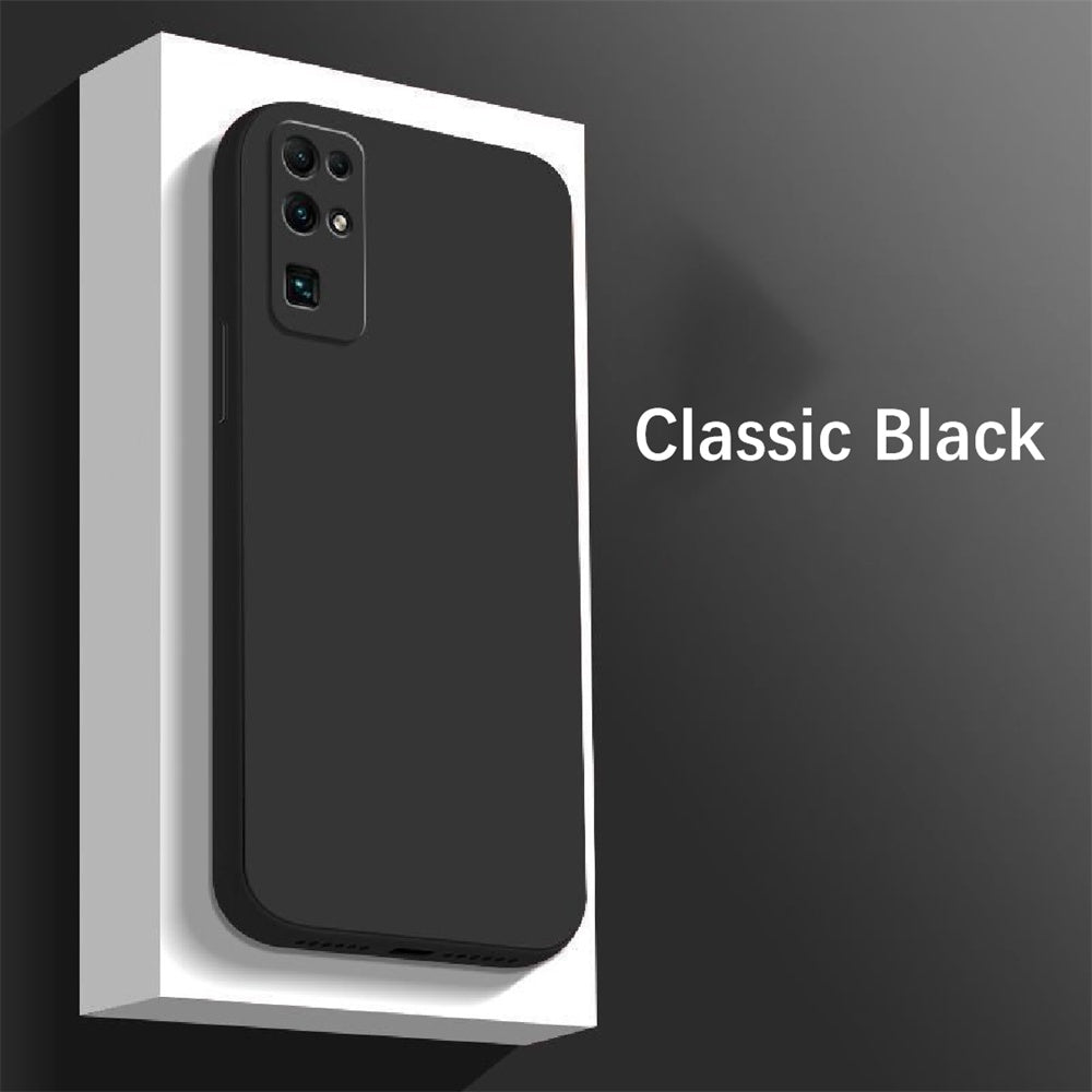 For Honor 30 Cover Drop and wear resistant Silicone Full Case Classic Simple Solid Color Phone Case Cover