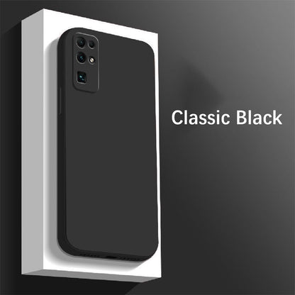 For Honor 30 Cover Drop and wear resistant Silicone Full Case Classic Simple Solid Color Phone Case Cover