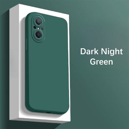 For Huawei Nova 9 SE Cover Drop and wear resistant Silicone Full Case Classic Simple Solid Color Phone Case Cover