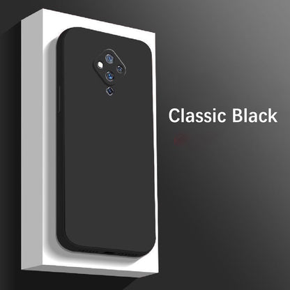 For VIVO S5 Cover Drop and wear resistant Silicone Full Case Classic Simple Solid Color Phone Case Cover