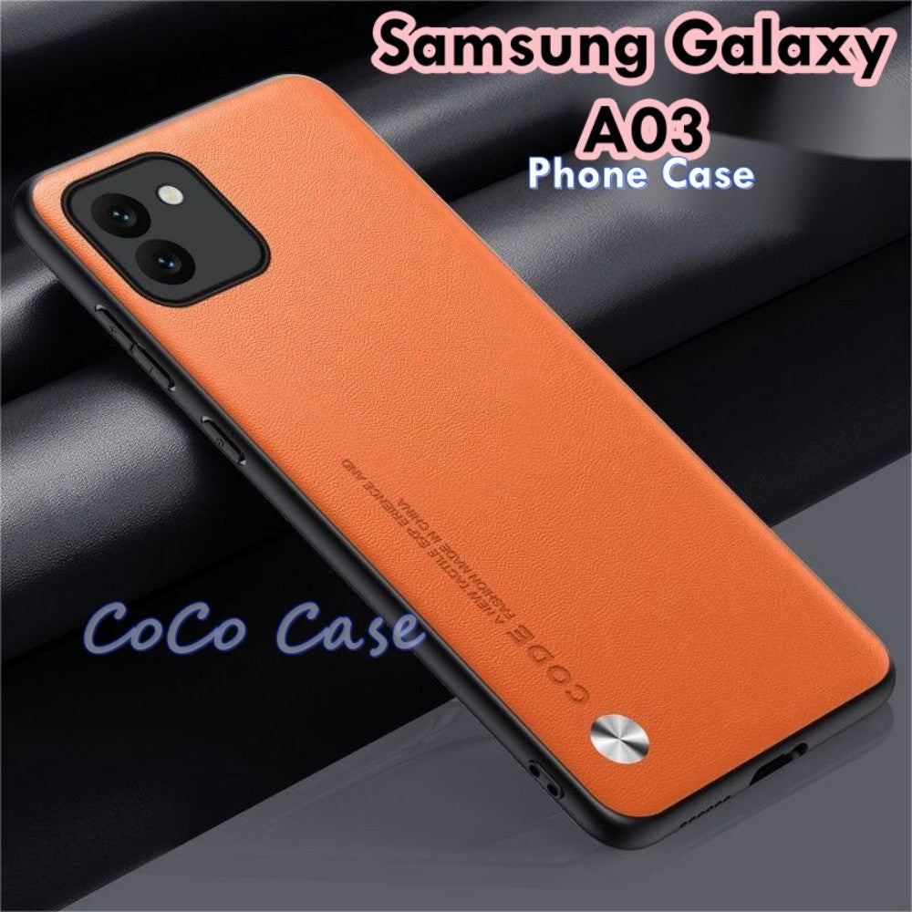 For Samsung Galaxy A03 Cover Silicone Professional Full Case Classic Simple Solid Color Phone Case Cover sweatproof