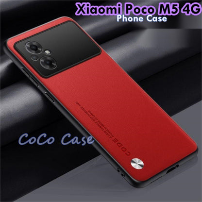 For Xiaomi Poco M5 4G Cover Silicone Professional Full Case Classic Simple Solid Color Phone Case Cover sweatproof