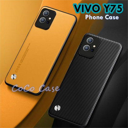 For VIVO Y75 Cover Silicone Professional Full Case Classic Simple Solid Color Phone Case Cover sweatproof