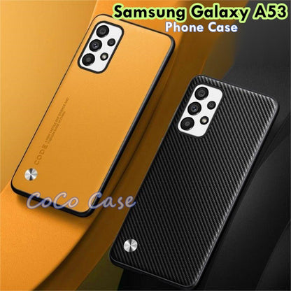 For Samsung Galaxy A53 Cover Silicone Professional Full Case Classic Simple Solid Color Phone Case Cover sweatproof