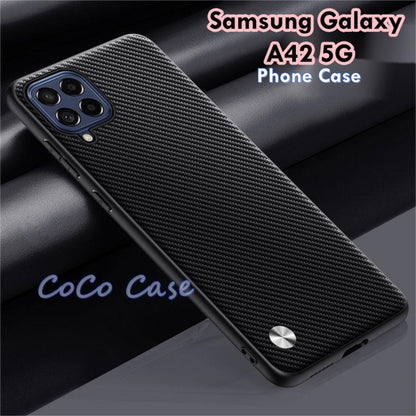 For Samsung Galaxy A42 5G Cover Silicone Professional Full Case Classic Simple Solid Color Phone Case Cover sweatproof