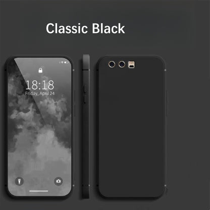 For Huawei P10 Cover Drop and wear resistant Silicone Full Case Classic Simple Solid Color Phone Case Cover