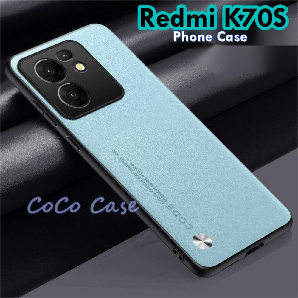 For Redmi K70S Cover Silicone Professional Full Case Classic Simple Solid Color Phone Case Cover sweatproof