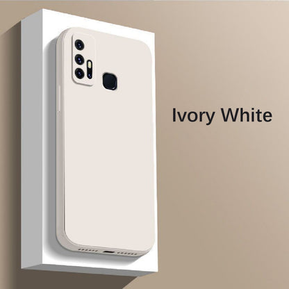 For VIVO Z6 Cover Drop and wear resistant Silicone Full Case Classic Simple Solid Color Phone Case Cover