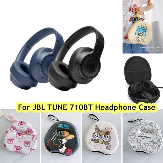 For JBL TUNE 710BT Headphone Case Cartoon Creative Patterns Headset Earpads Storage Bag Casing Box