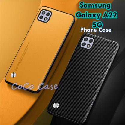 For Samsung Galaxy A22 5G Cover Silicone Professional Full Case Classic Simple Solid Color Phone Case Cover sweatproof