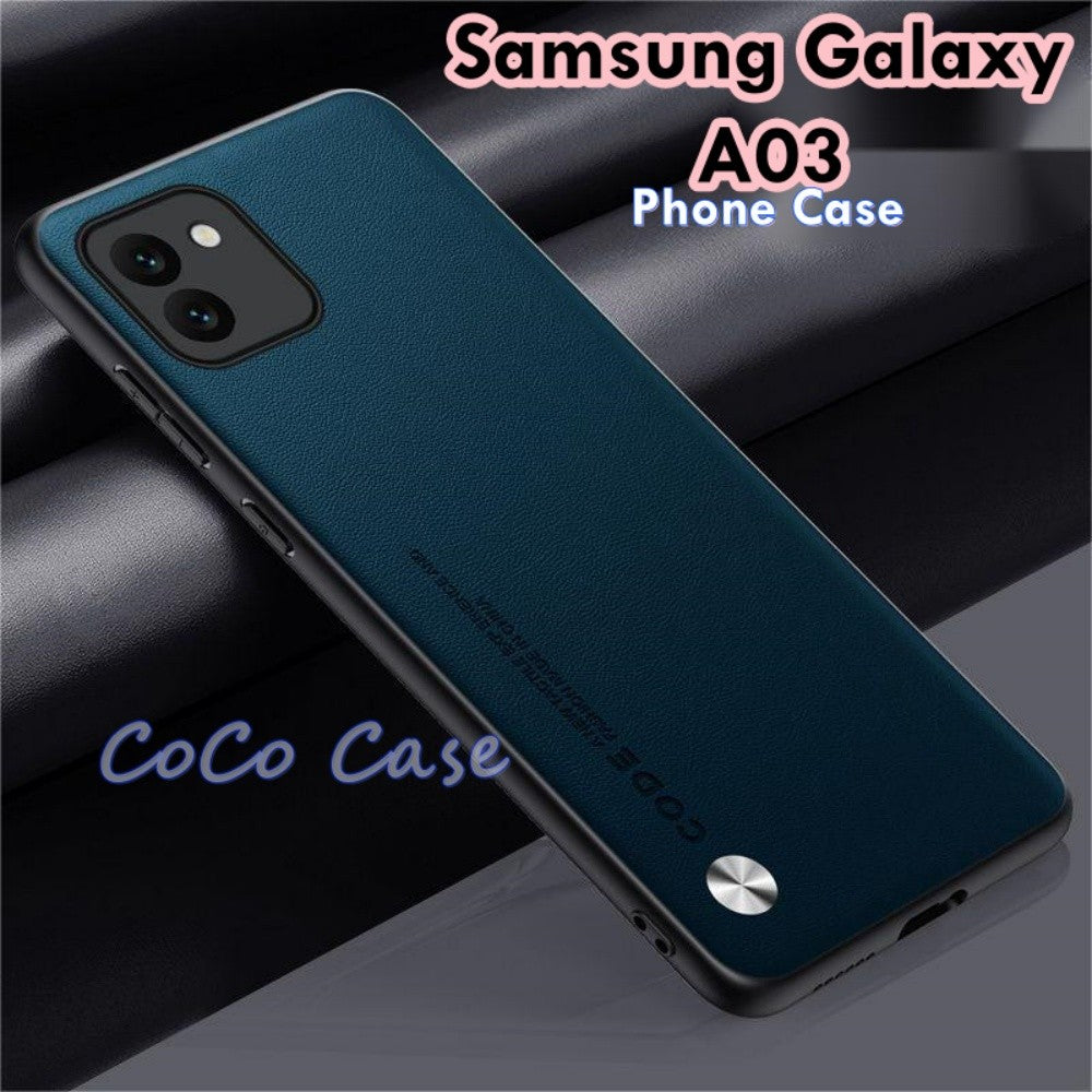 For Samsung Galaxy A03 Cover Silicone Professional Full Case Classic Simple Solid Color Phone Case Cover sweatproof