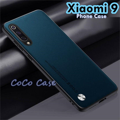 For Xiaomi 9 Cover Silicone Professional Full Case Classic Simple Solid Color Phone Case Cover sweatproof
