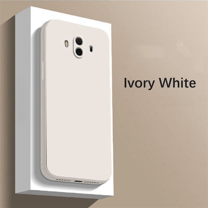 For Huawei Mate 10 Cover Drop and wear resistant Silicone Full Case Classic Simple Solid Color Phone Case Cover