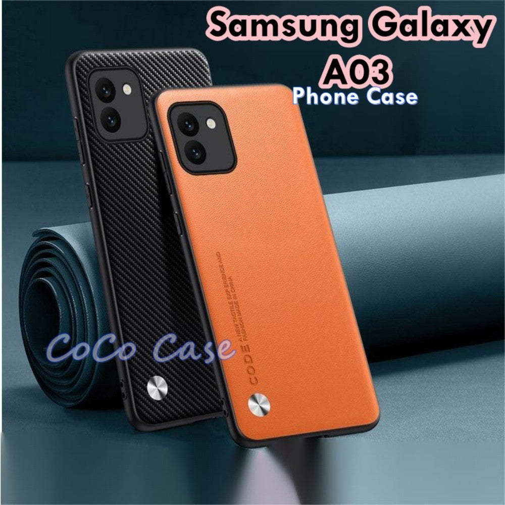 For Samsung Galaxy A03 Cover Silicone Professional Full Case Classic Simple Solid Color Phone Case Cover sweatproof