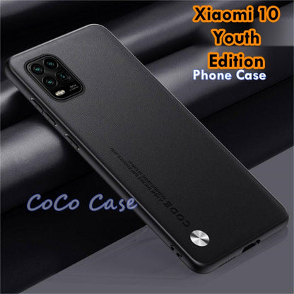 For Xiaomi 10 Youth Edition Cover Silicone Professional Full Case Classic Simple Solid Color Phone Case Cover sweatproof