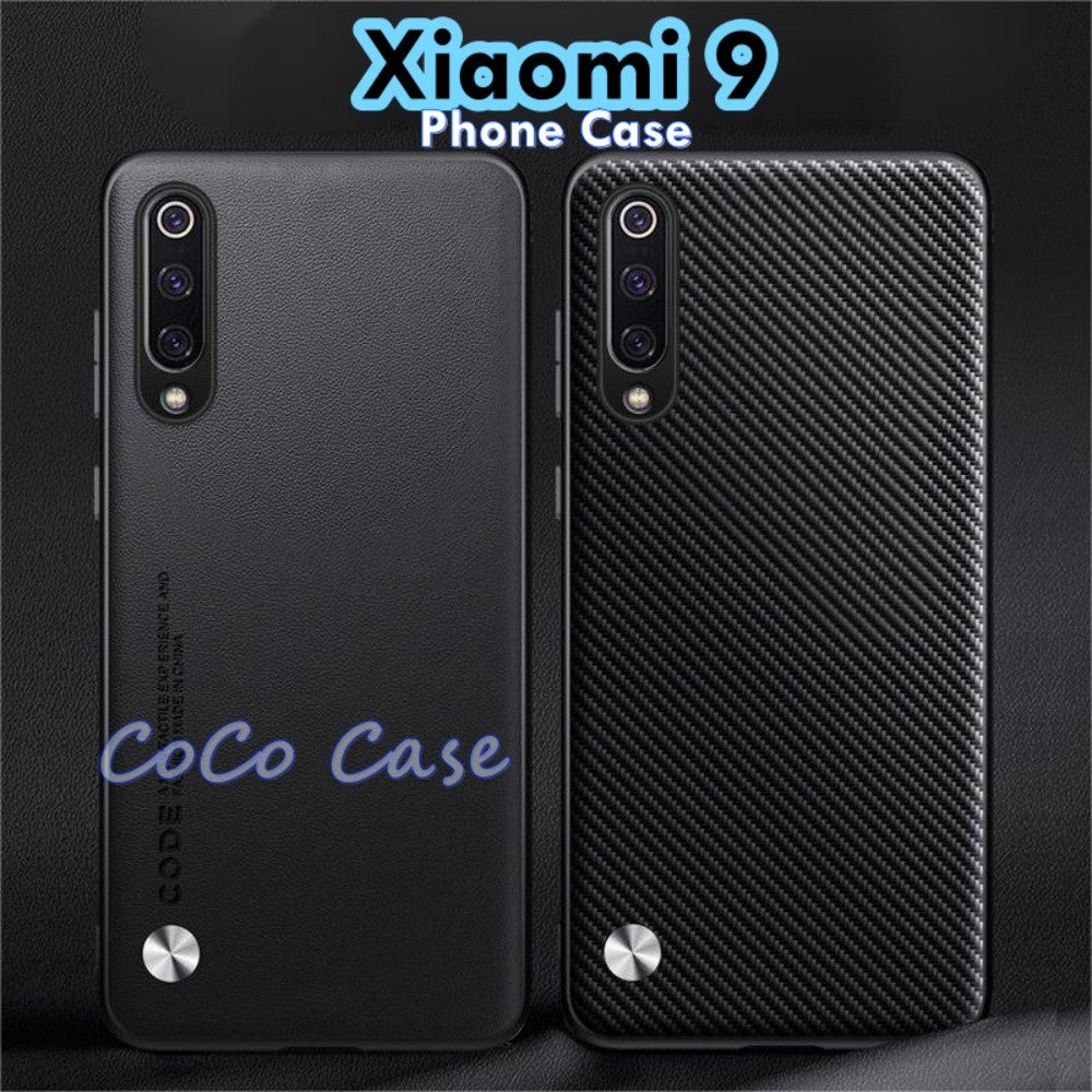 For Xiaomi 9 Cover Silicone Professional Full Case Classic Simple Solid Color Phone Case Cover sweatproof
