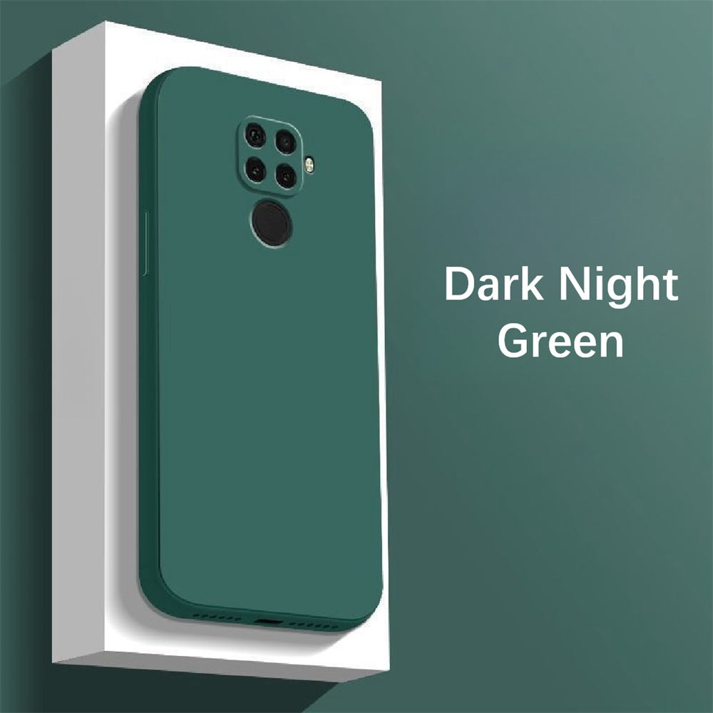 For Huawei Nova 5i Pro Cover Drop and wear resistant Silicone Full Case Classic Simple Solid Color Phone Case Cover