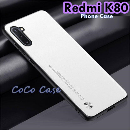 For Redmi K80 Cover Silicone Professional Full Case Classic Simple Solid Color Phone Case Cover sweatproof
