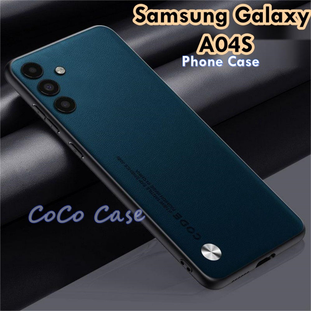 For Samsung Galaxy A04S Cover Silicone Professional Full Case Classic Simple Solid Color Phone Case Cover sweatproof