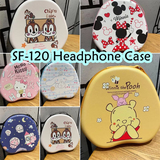 For SF-120 Headphone Case Cartoon Creative Patterns Headset Earpads Storage Bag Casing Box