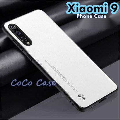 For Xiaomi 9 Cover Silicone Professional Full Case Classic Simple Solid Color Phone Case Cover sweatproof