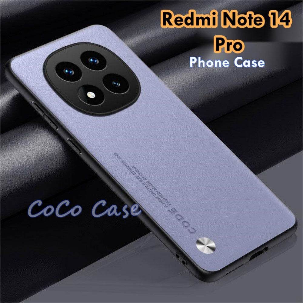 For Redmi Note 14 Pro Cover Silicone Professional Full Case Classic Simple Solid Color Phone Case Cover sweatproof