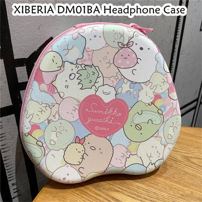 For XIBERIA DM01BA Headphone Case Cartoon Creative Patterns Headset Earpads Storage Bag Casing Box