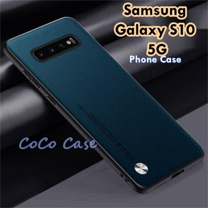 For Samsung Galaxy S10 5G Cover Silicone Professional Full Case Classic Simple Solid Color Phone Case Cover sweatproof