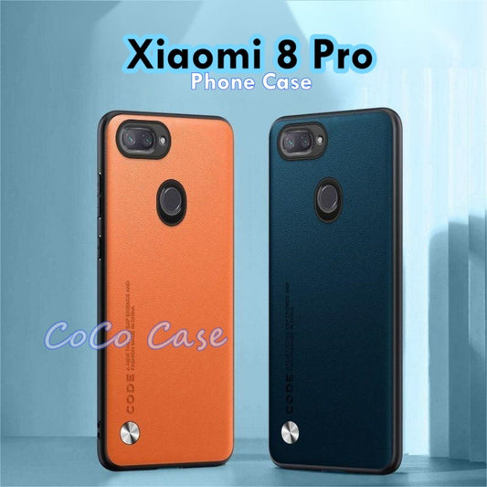 For Xiaomi 8 Pro Cover Silicone Professional Full Case Classic Simple Solid Color Phone Case Cover sweatproof