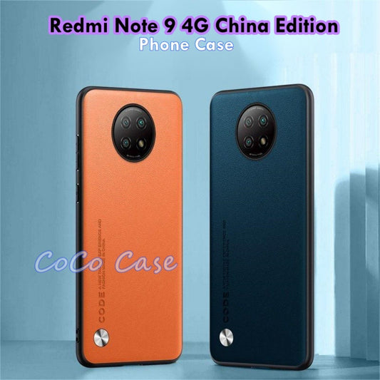For Redmi Note 9 4G China Edition Cover Silicone Professional Full Case Classic Simple Solid Color Phone Case Cover sweatproof