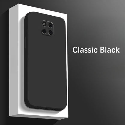 For Huawei Mate 20 Pro Cover Drop and wear resistant Silicone Full Case Classic Simple Solid Color Phone Case Cover