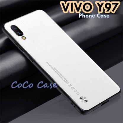 For VIVO Y97 Cover Silicone Professional Full Case Classic Simple Solid Color Phone Case Cover sweatproof