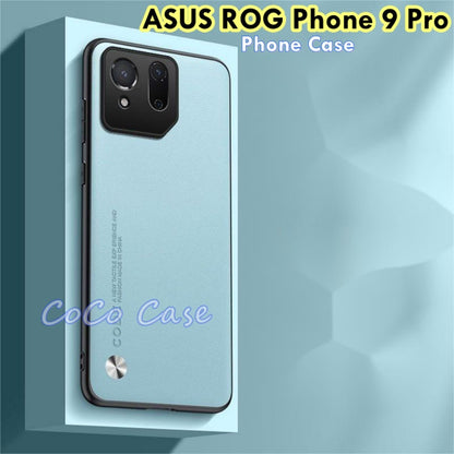 For ASUS ROG Phone 9 Pro Cover Silicone Professional Full Case Classic Simple Solid Color Phone Case Cover sweatproof