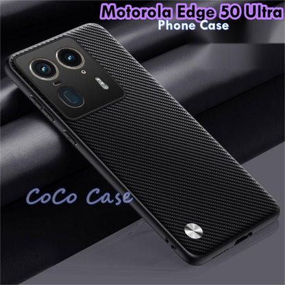 For Motorola Edge 50 Ultra Cover Silicone Professional Full Case Classic Simple Solid Color Phone Case Cover sweatproof