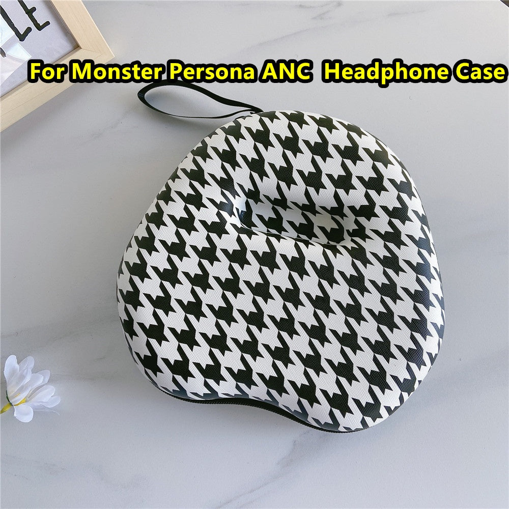 For Monster Persona ANC Headphone Case Cartoon Creative Patterns Headset Earpads Storage Bag Casing Box