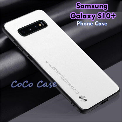 For Samsung Galaxy S10+ Cover Silicone Professional Full Case Classic Simple Solid Color Phone Case Cover sweatproof