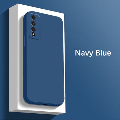 For Honor 5T Pro Cover Drop and wear resistant Silicone Full Case Classic Simple Solid Color Phone Case Cover