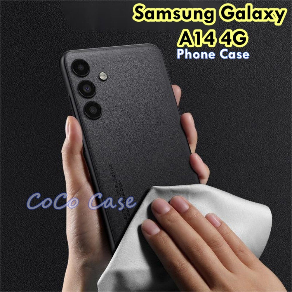 For Samsung Galaxy A14 4G Cover Silicone Professional Full Case Classic Simple Solid Color Phone Case Cover sweatproof