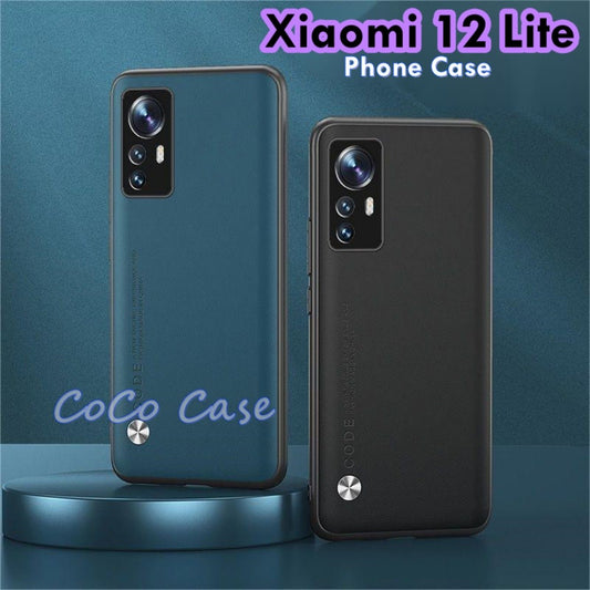 For Xiaomi 12 Lite Cover Silicone Professional Full Case Classic Simple Solid Color Phone Case Cover sweatproof