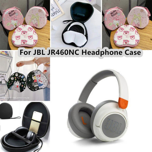 For JBL JR460NC Headphone Case Cartoon Creative Patterns Headset Earpads Storage Bag Casing Box