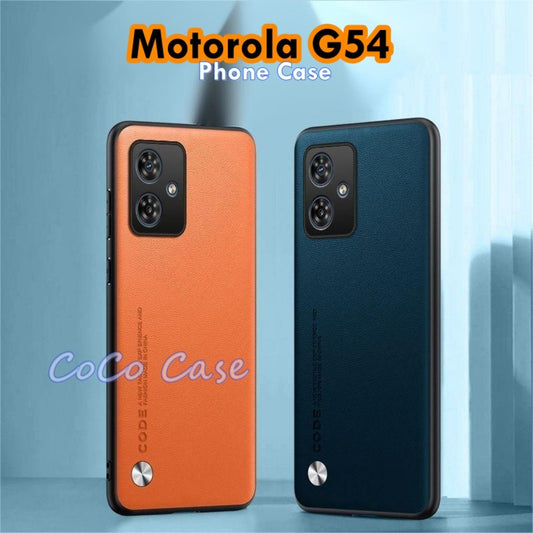 For Motorola G54 Cover Silicone Professional Full Case Classic Simple Solid Color Phone Case Cover sweatproof